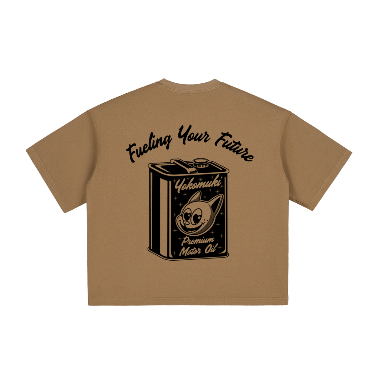 OIL CAN TEE (BLACK)
