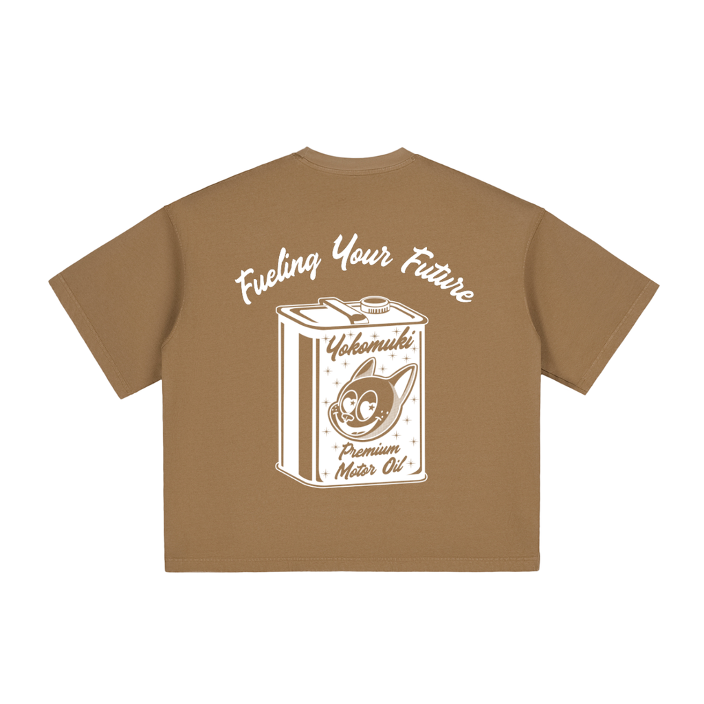 OIL CAN TEE (WHITE)