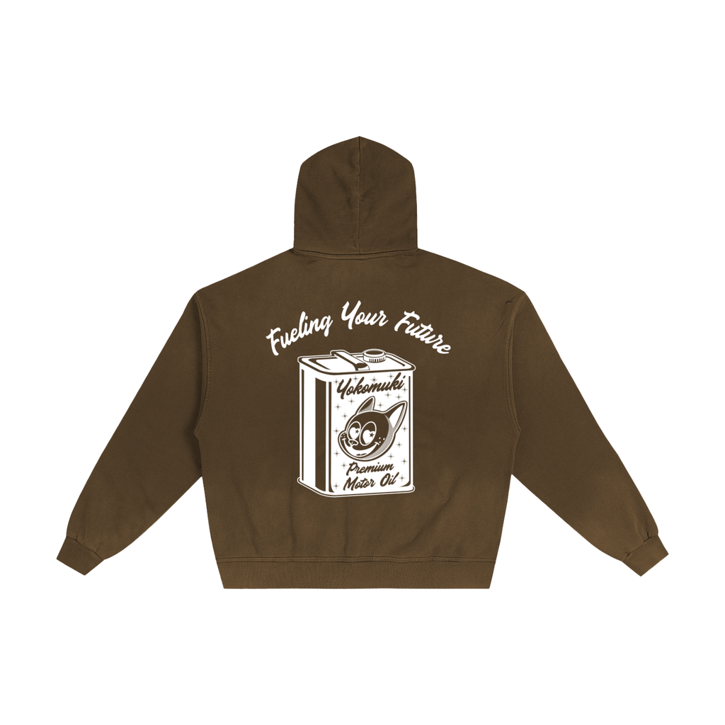 OIL CAN HOODIE (WHITE)