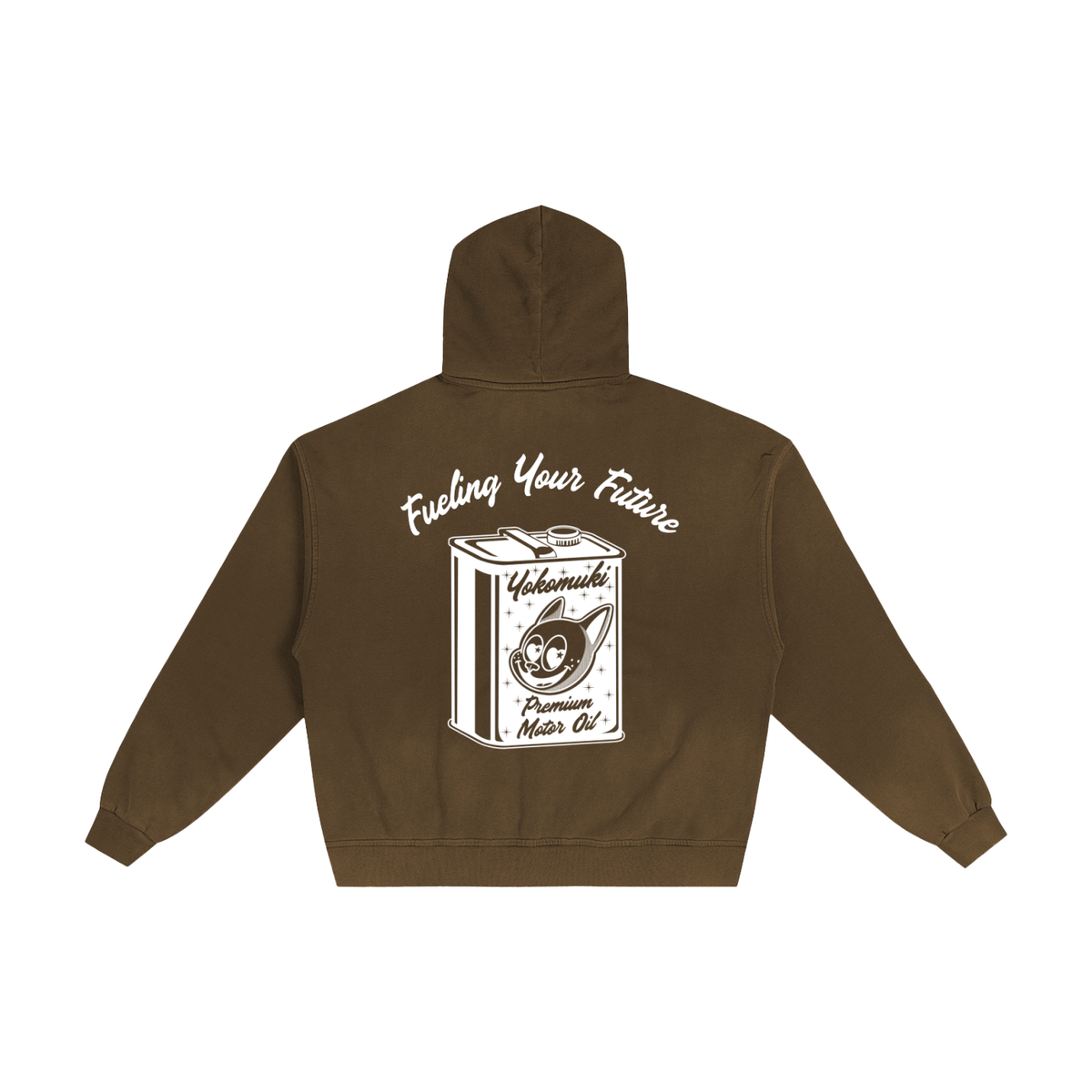 OIL CAN HOODIE (WHITE)
