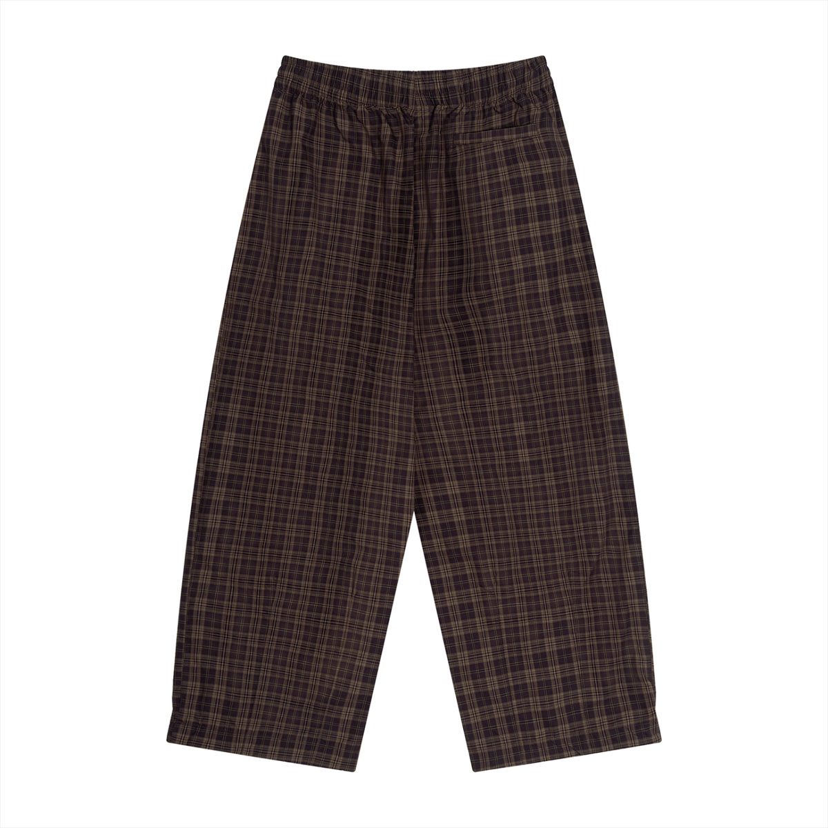 PLAID TROUSERS