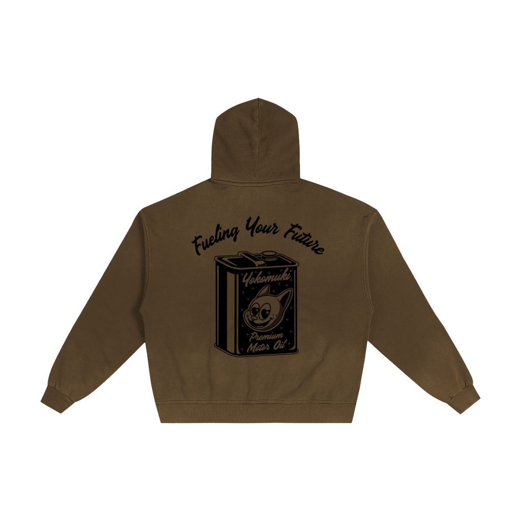 OIL CAN HOODIE (BLACK)