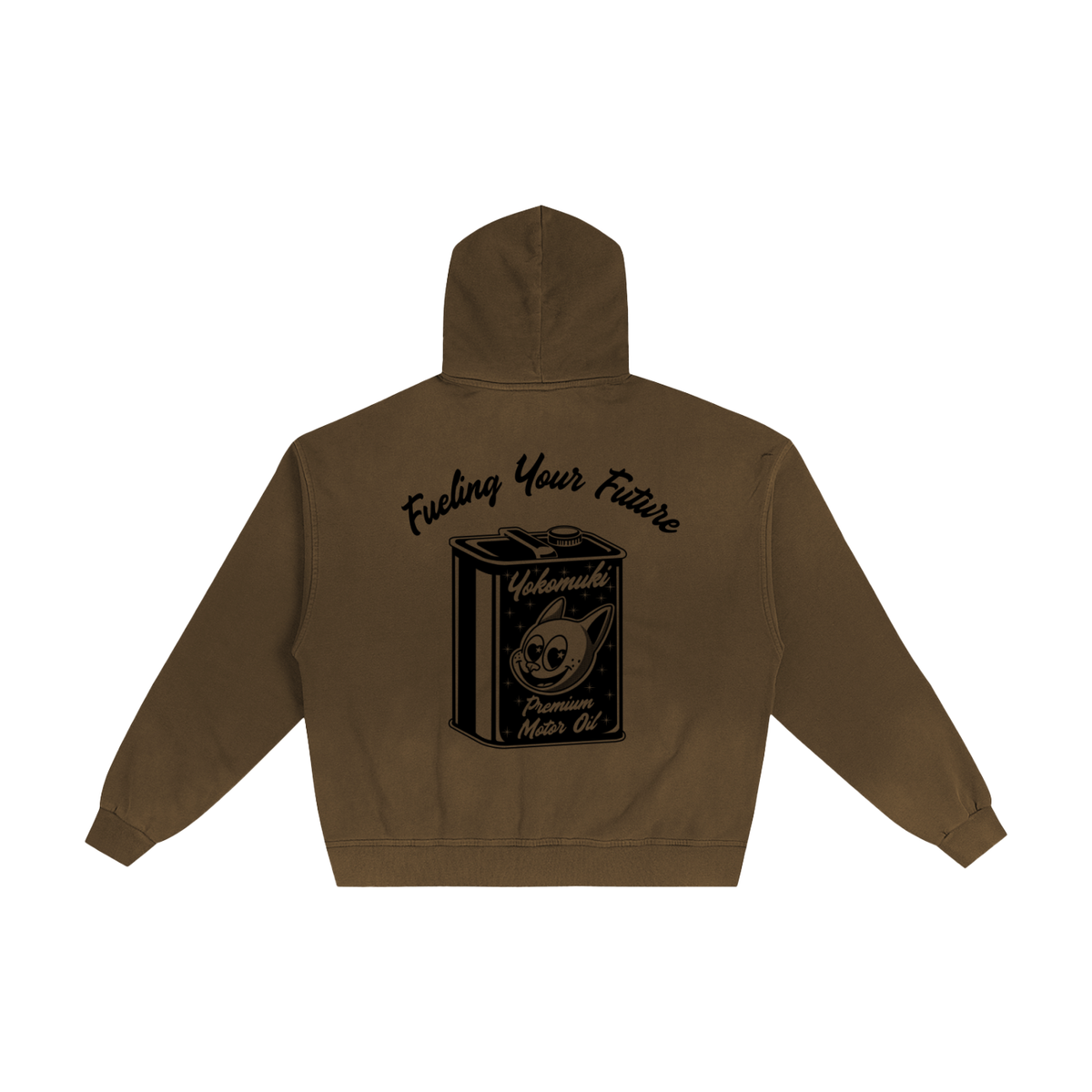 OIL CAN HOODIE (BLACK)